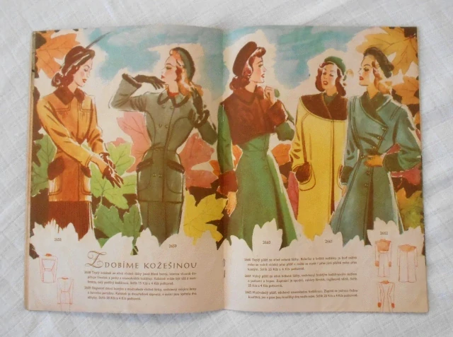 Časopis Malé módy Května číslo 9 / 1947
