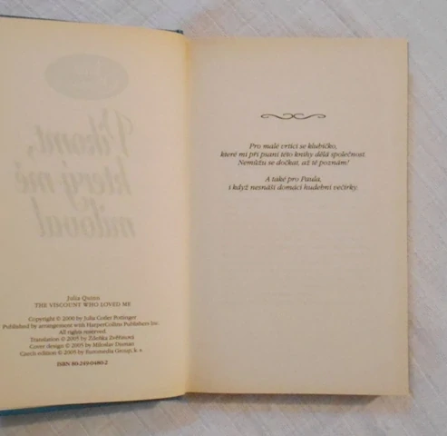 Julia Quinnová - Vikomt, který mě miloval - Ikar 2005