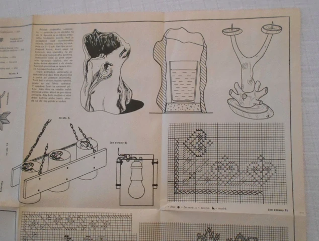 Príloha Príručky Slovenky Dorka Dovolenka na chate č. 2/73  - JEN vkládaná příloha časopisu Dorka 1973 - ve slovenštině
