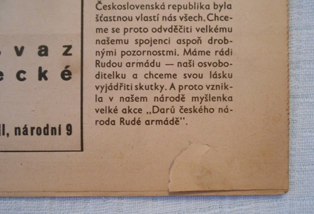 Časopis Svět sovětů číslo 11 rok 1945