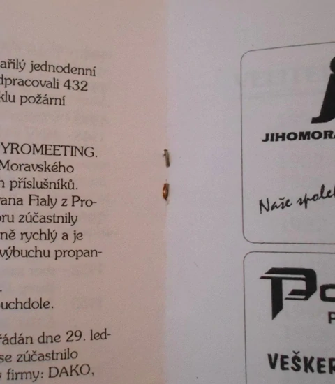 100 let Sboru dobrovolných hasičů v Hrochově 1894-1994