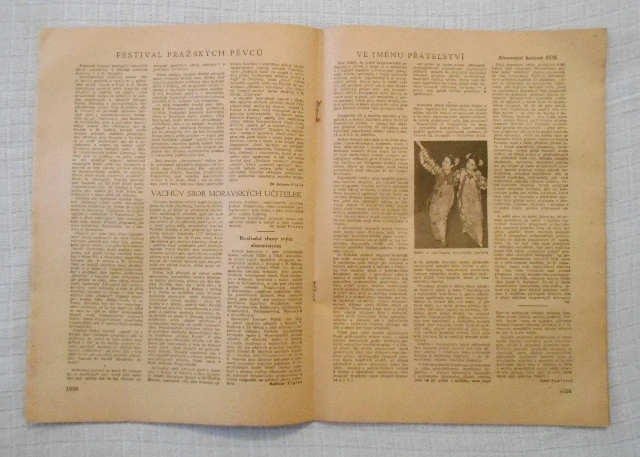Časopis Hudební rozhledy číslo 24 / 1956 - ročník IX.