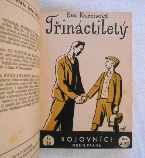 Orbis edice Bojovníci 1946 - 6 svázaných románů