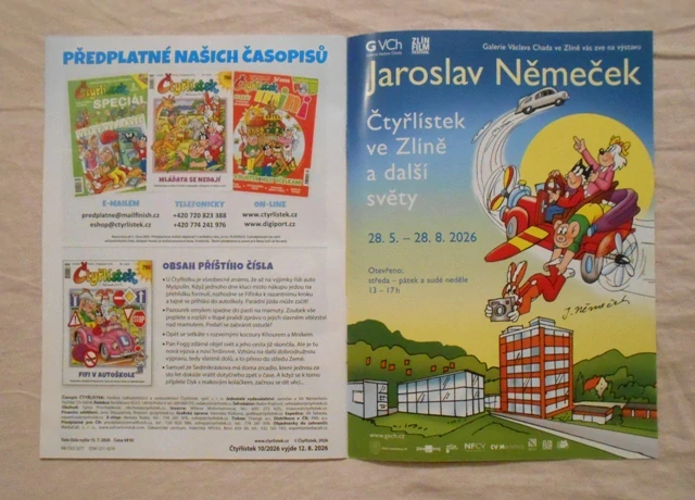 Časopis Čtyřlístek 789 - Záhadný ostrov - číslo 9/2026