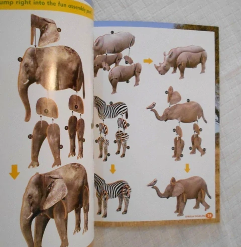 Časopis National Geographic Kids African Wildlife - bez přílohových hraček - anglicky