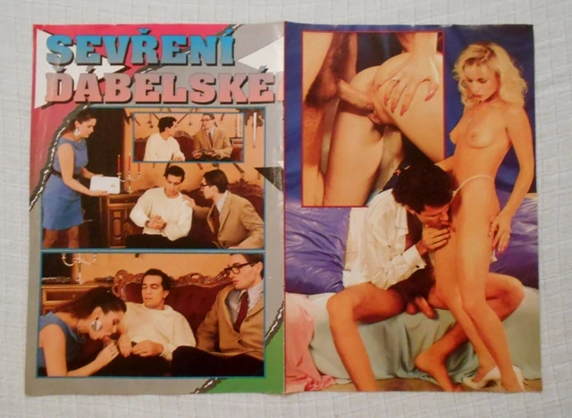 Poster "Trojka FFM" - časopis Extáze / JEN PLAKÁT /