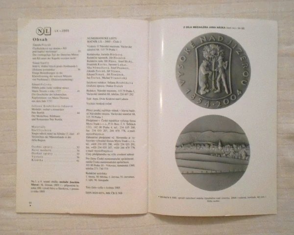 Numismatické listy ročník 60 rok 2005 číslo 2