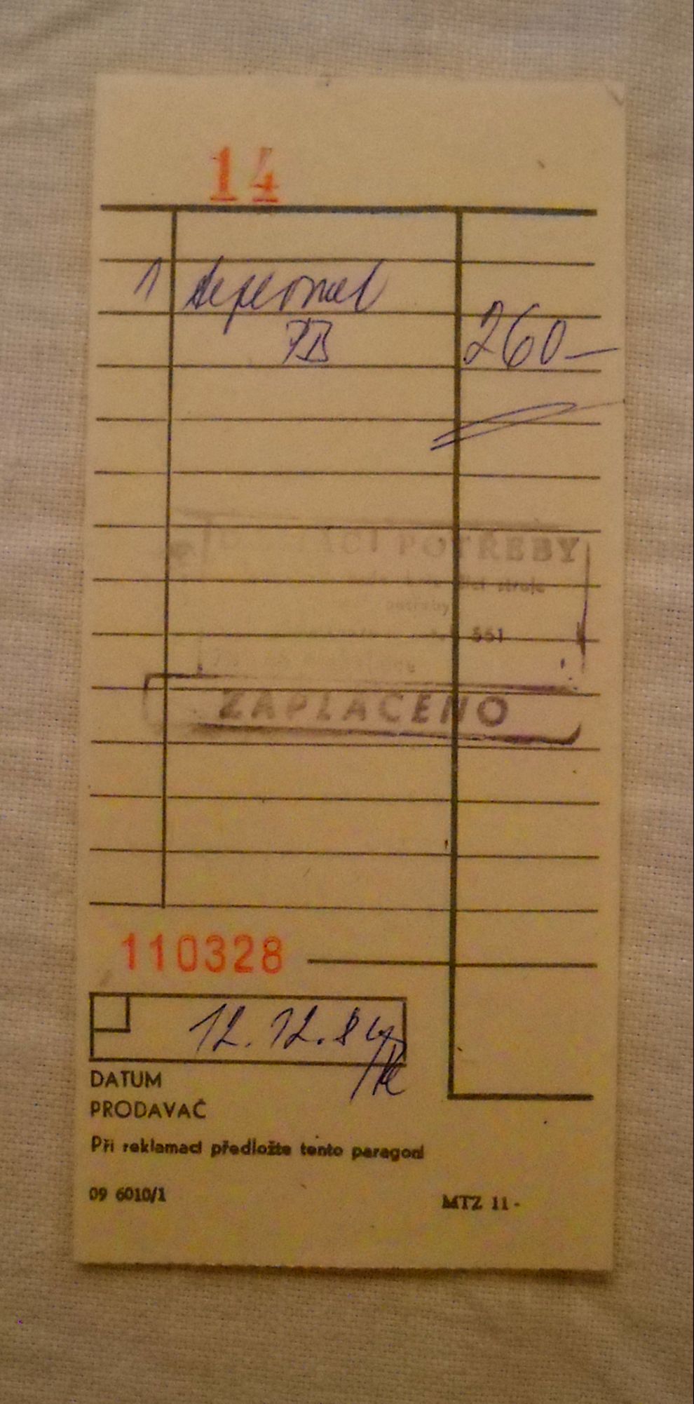 Návod k obsluze Teplomet Meva Ardent typ 2171 - 1984