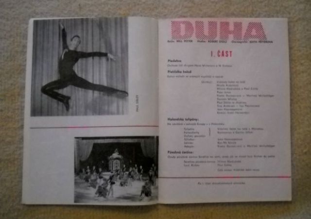 Program Vídeňská lední revue Duha 1967