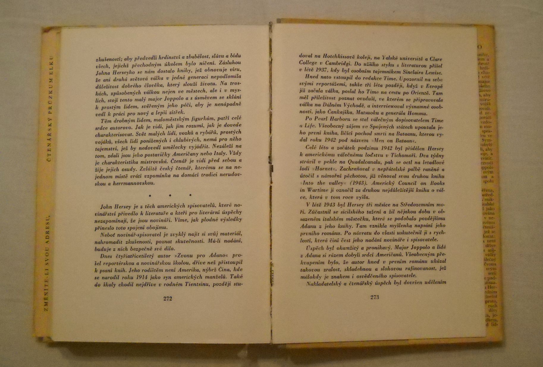 John Hersey - Zvon pro Adano - ELK 1948