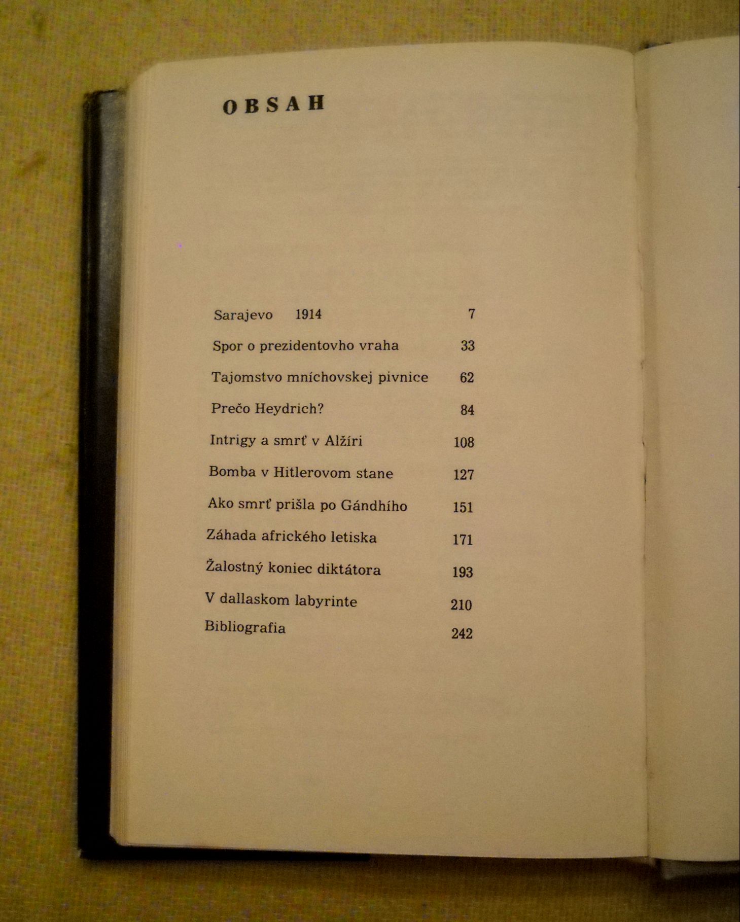 Władysław B. Pawlak - Kniha atentátů - Od Sarajeva po Dallas - 1972