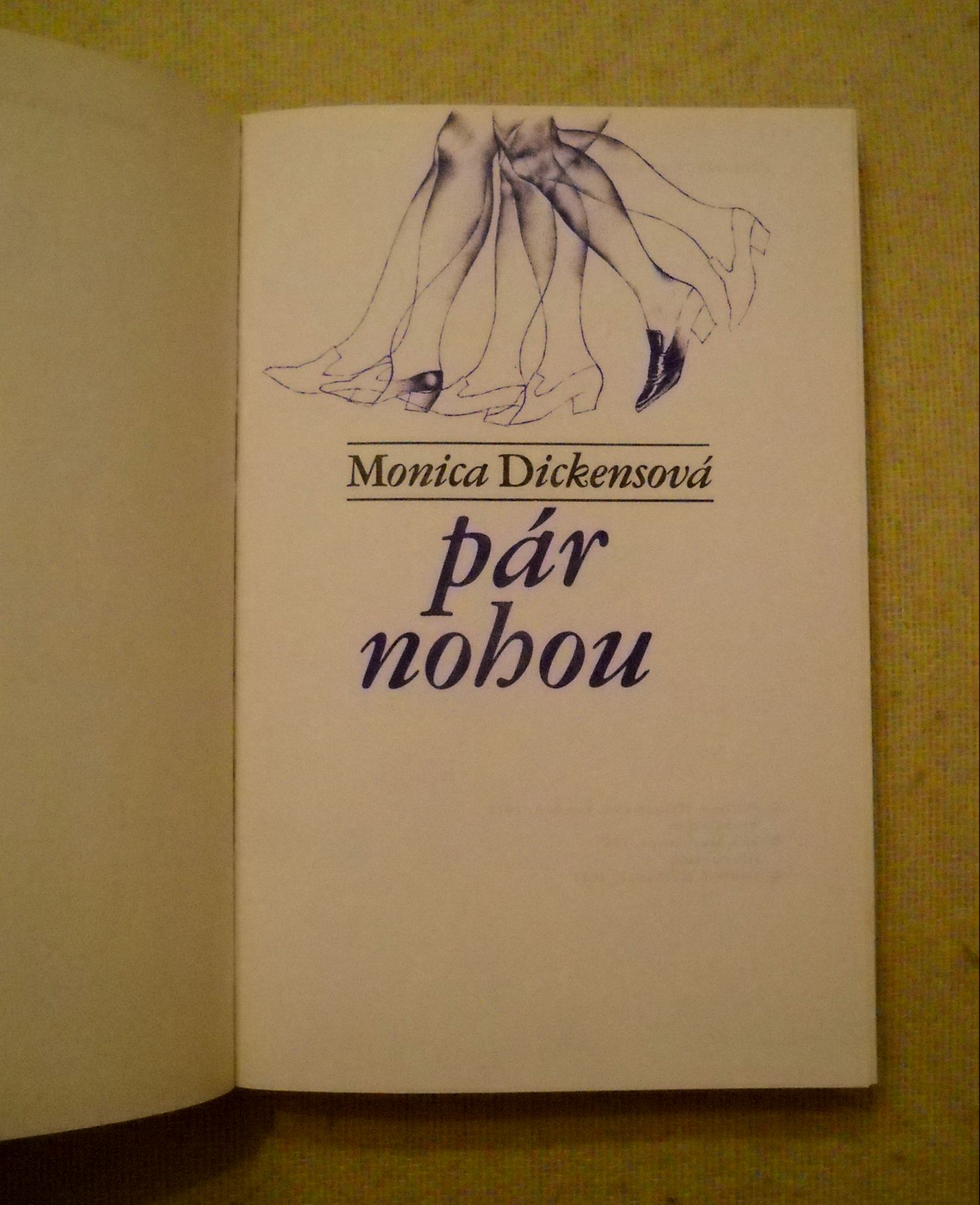 Monica Dickensová - Pár nohou - 1981