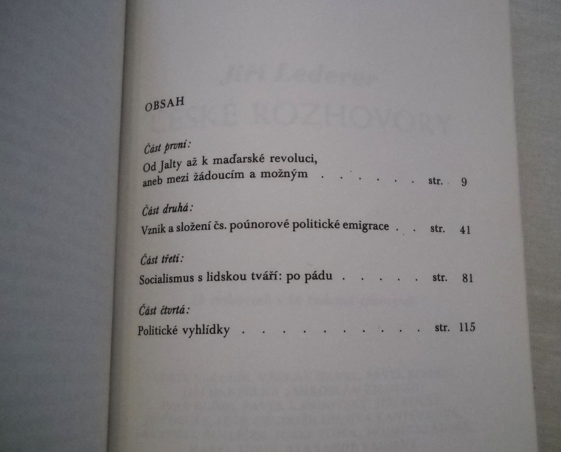 Pavel Tigrid - Politická emigrace v atomovém věku - 1990