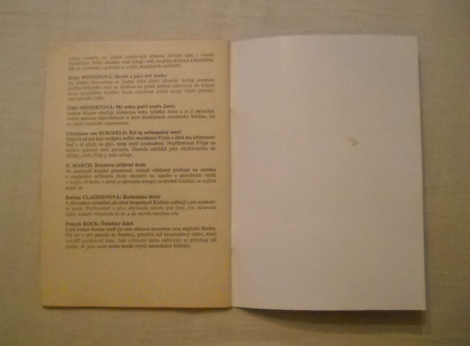 Brigita Freyová - Andy a jeho tajný přítel - IŽ 1992