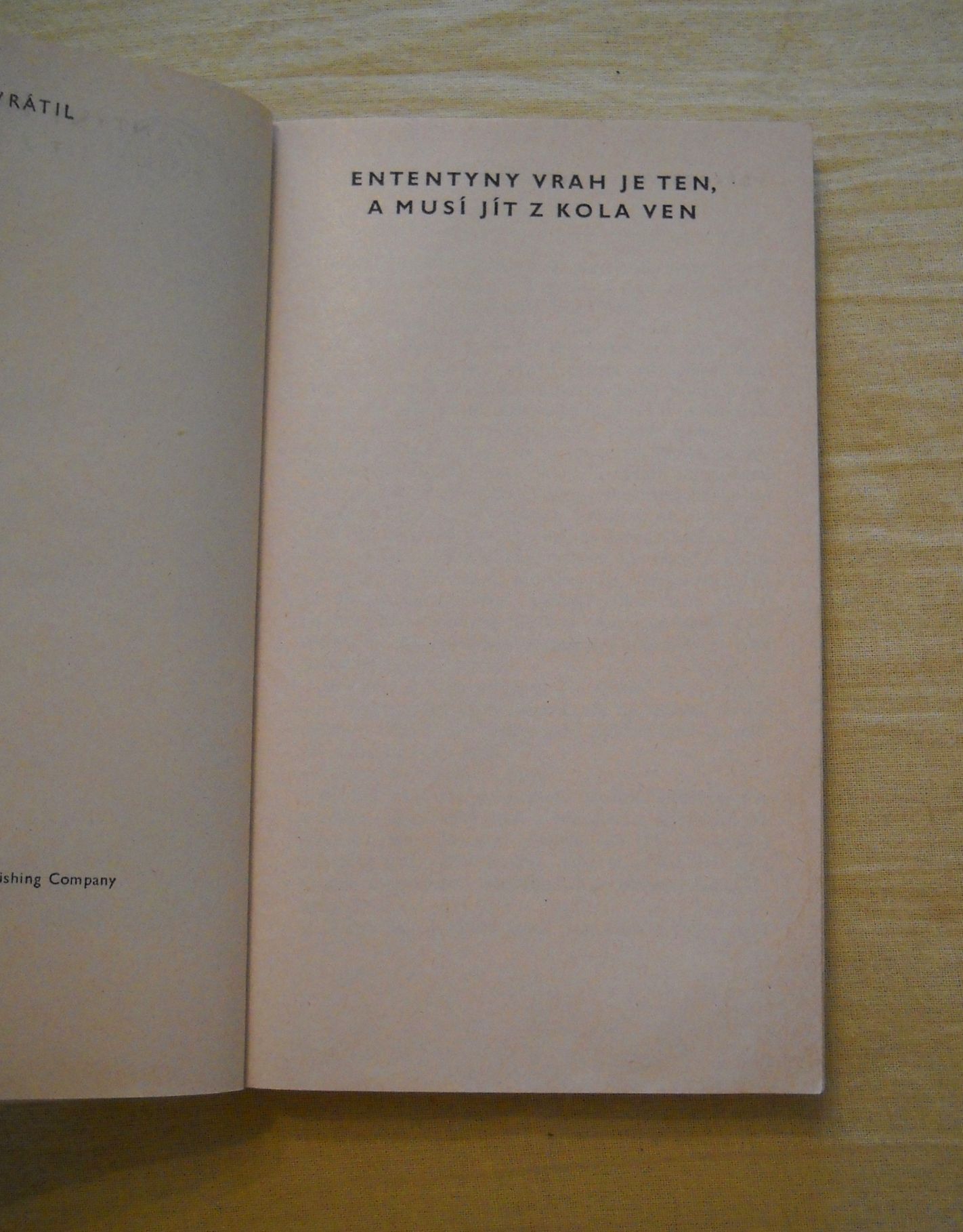 Rex Stout - Třikrát vražda - 1975