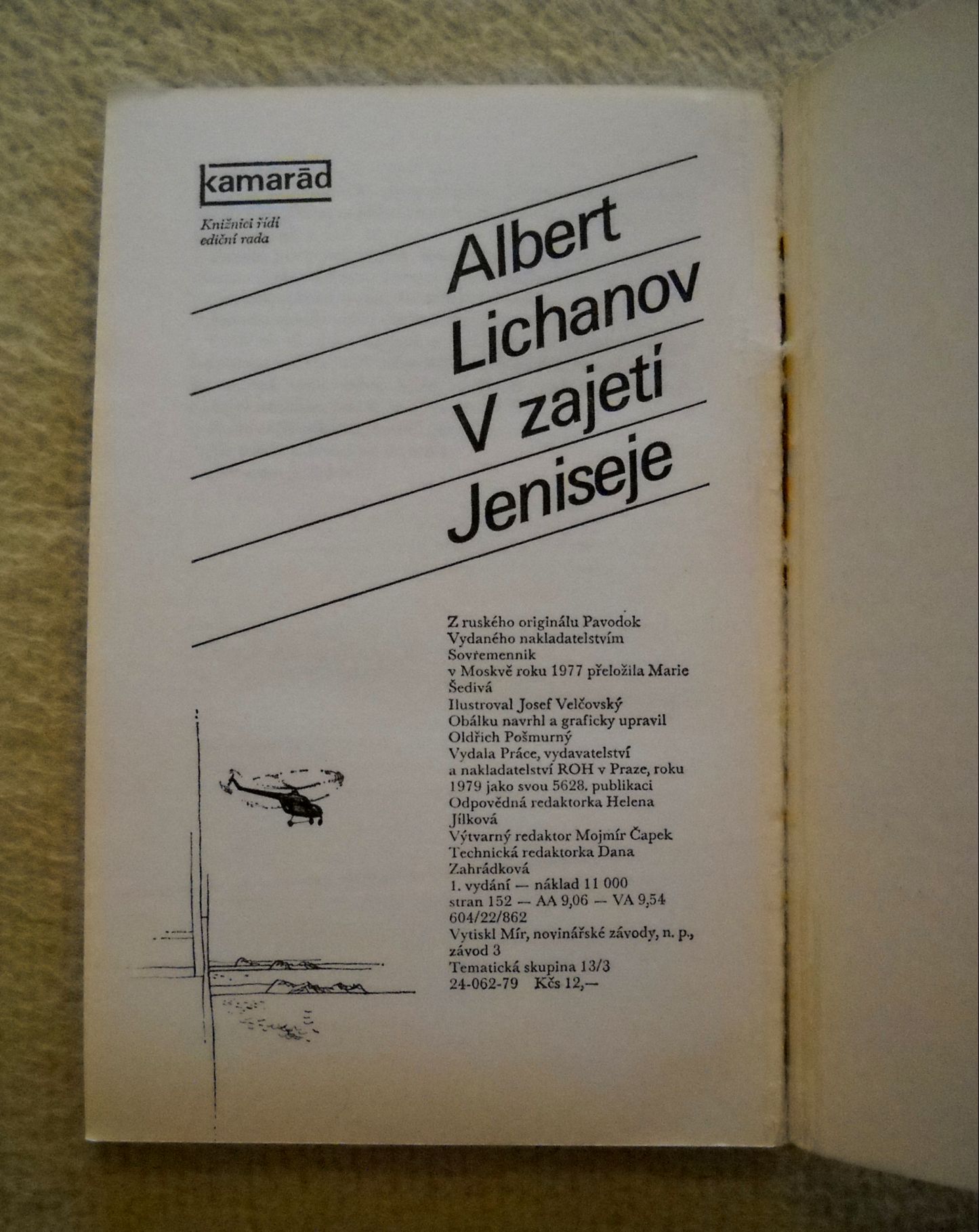 Albert Lichanov - V zajetí Jeniseje - 1979