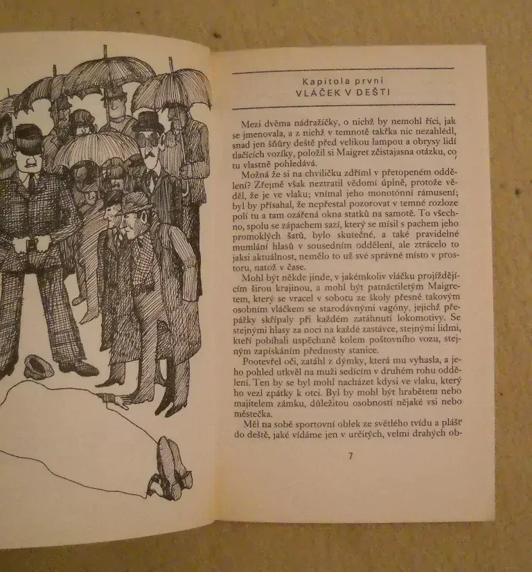 Georges Simenon - Maigret má strach Maigretova dýmka - Spirála 1979