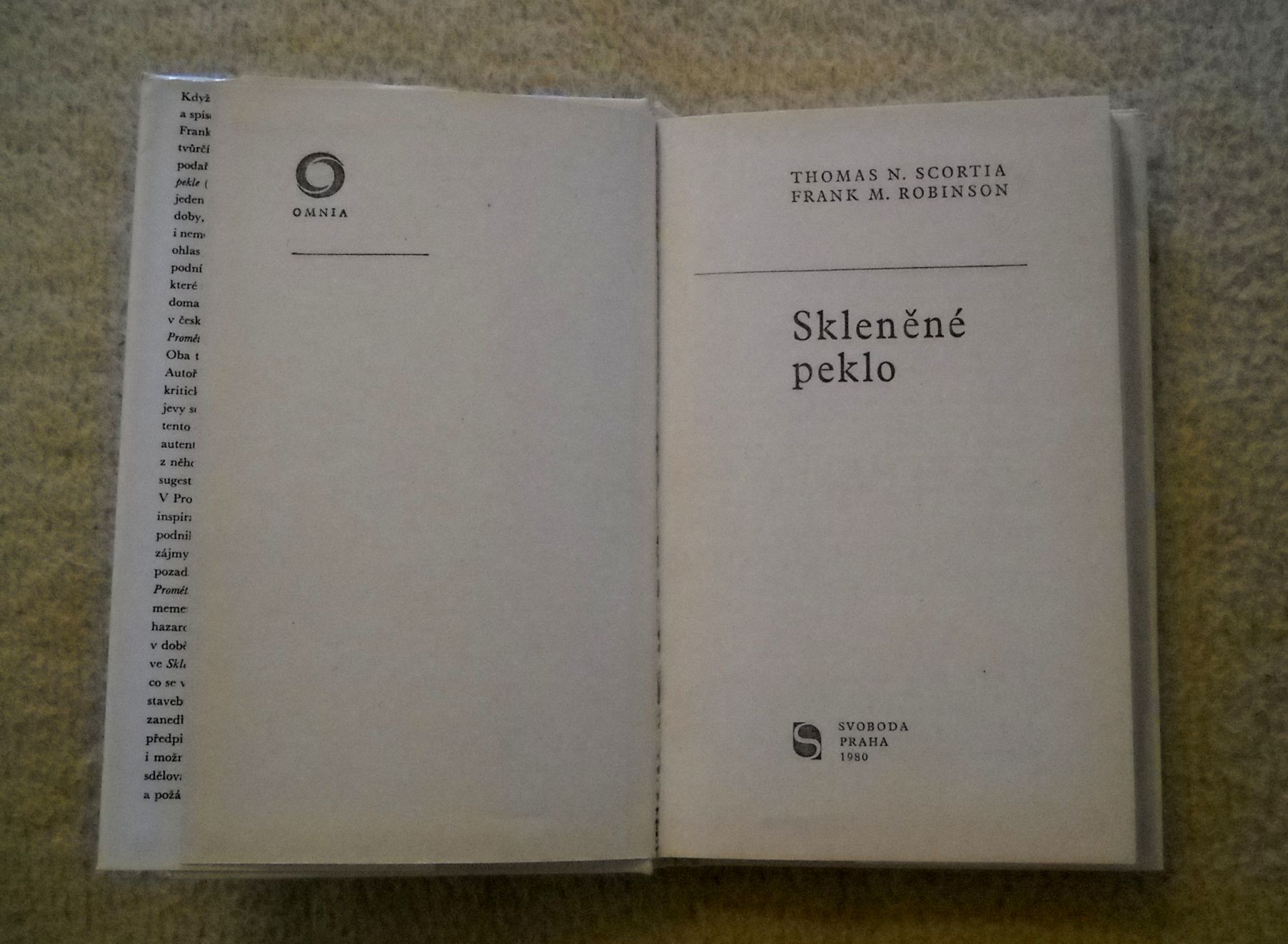 T.N. Scortia, F.M. Robinson - Skleněné peklo - 1980