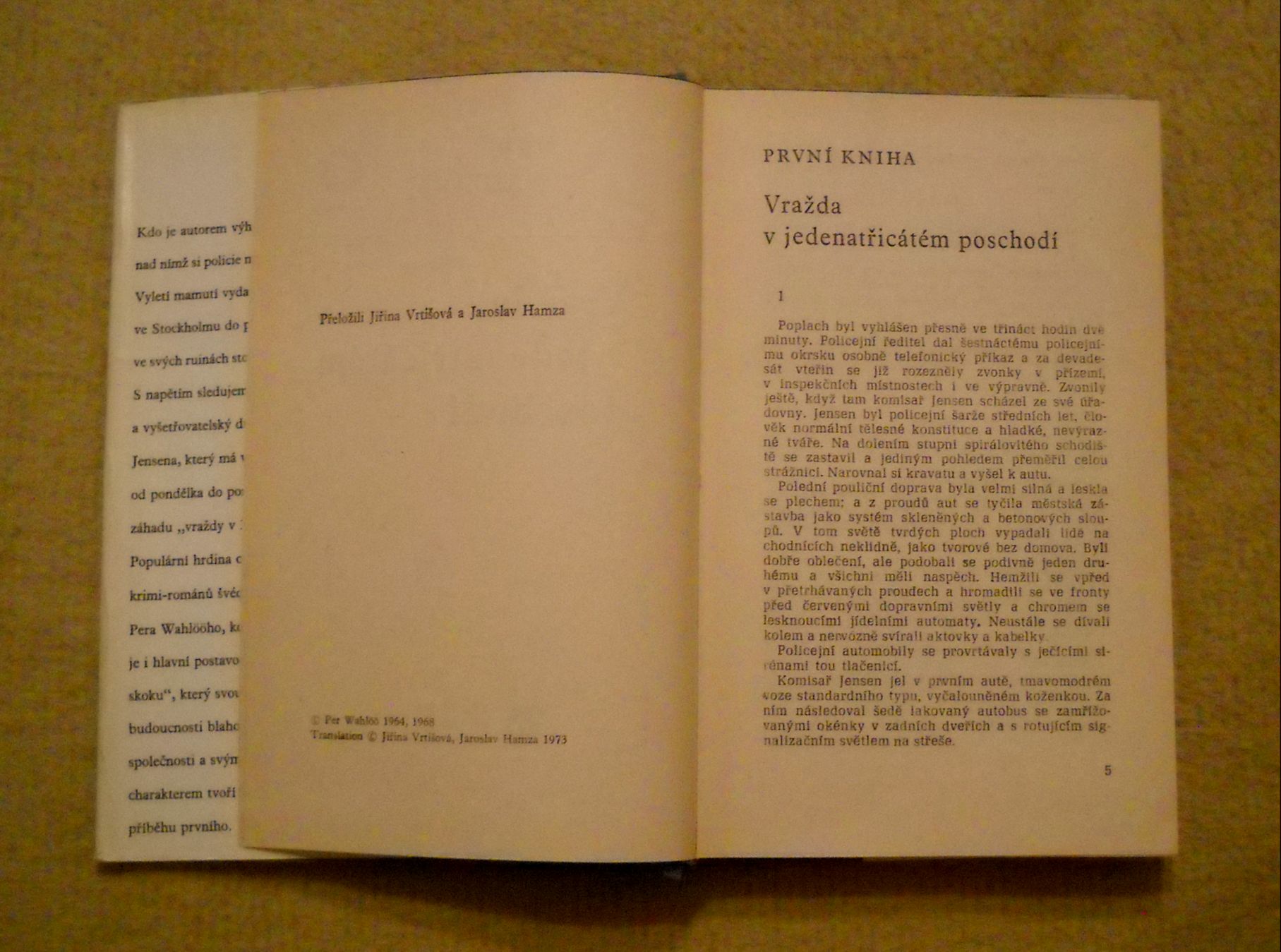 Per Wahlőő - Vražda v 31. poschodí - Svoboda 1974