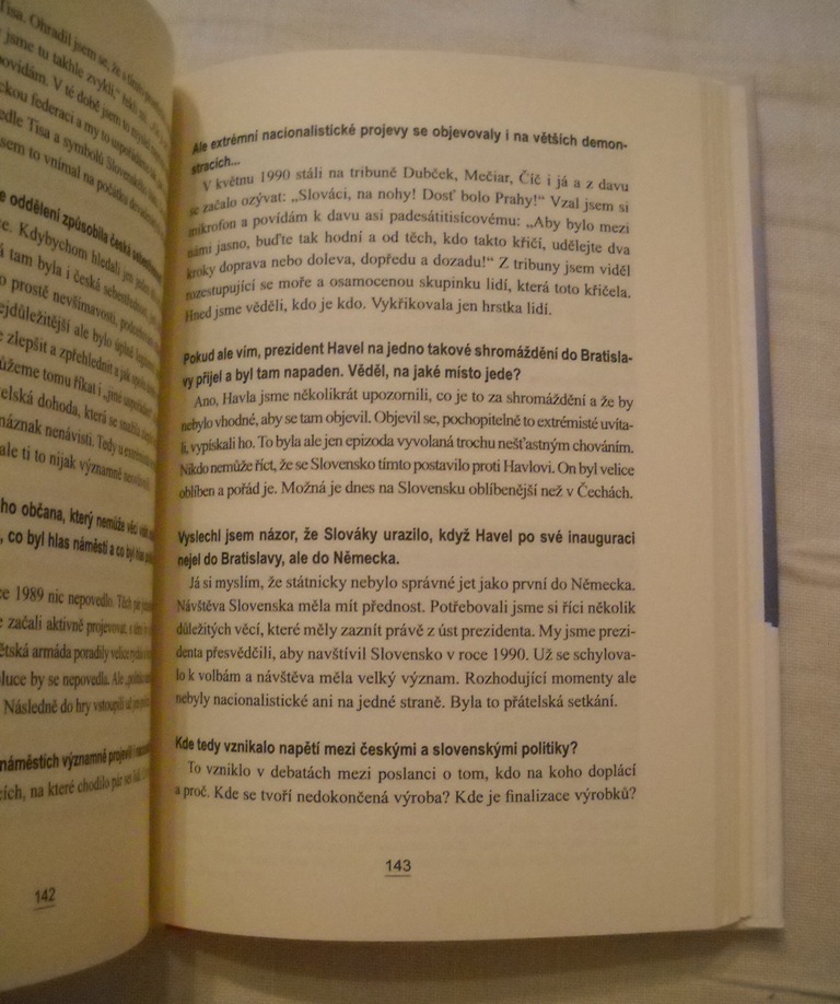 D. Spáčil, K. Čechová - Jak praskaly švy - Čas 2011