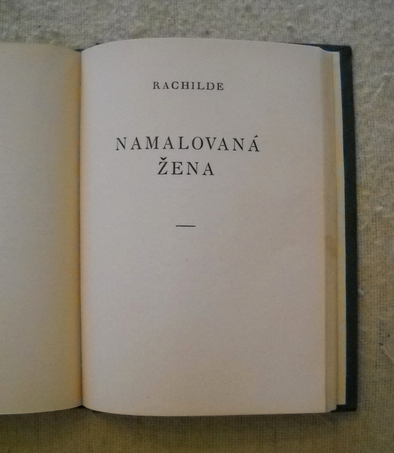 Rachilde - Věž lásky - Praha 1928