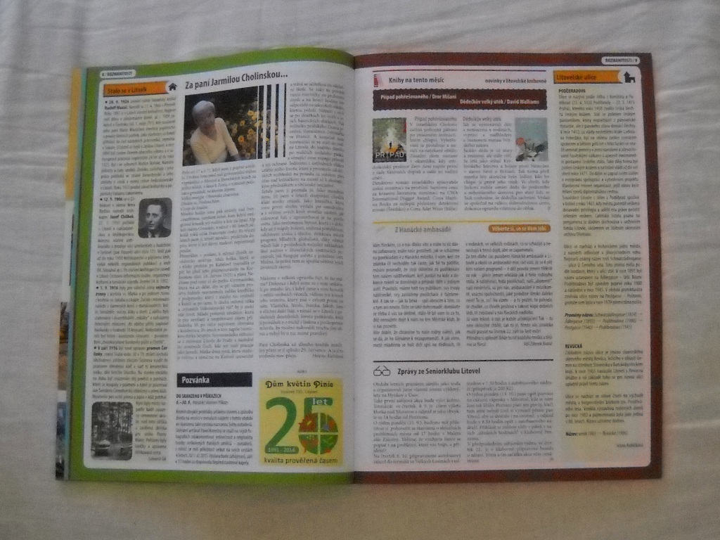 Časopis Litovelské noviny ročník 2016 číslo 9