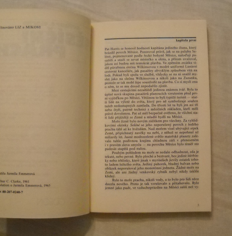 Arthur C. Clarke - Měsíční prach - Odeon 1989