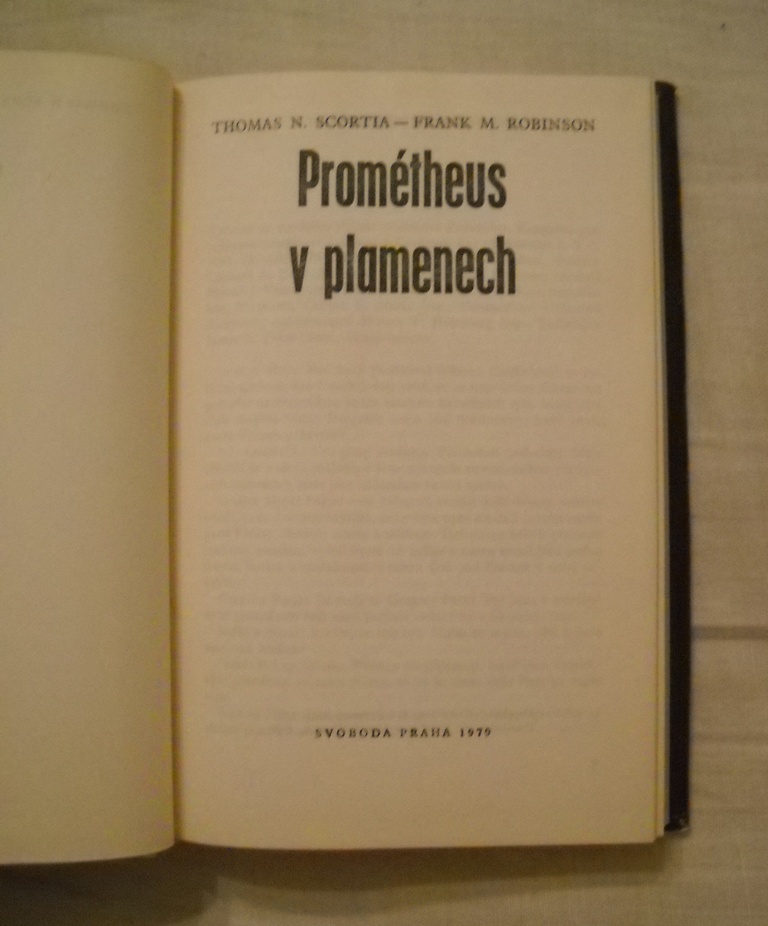 T.N. Scortia, F.M. Robinson - Prométheus v plamenech - 1979