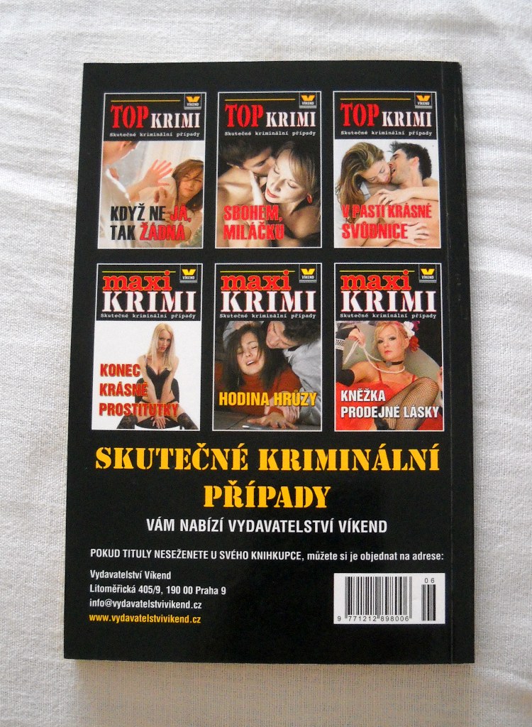 Levné sešity detektivek - Smrtonosná žárlivost - číslo 6 / 2011