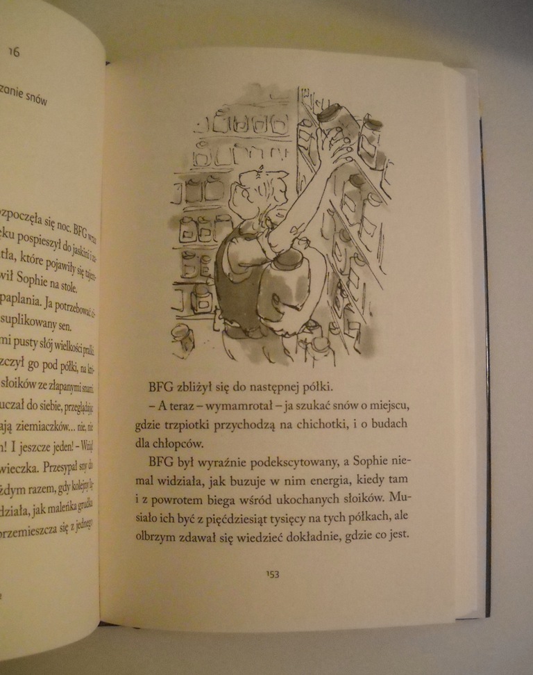 Roald Dahl - BFG Bardzo Fajny Gigant - 2016