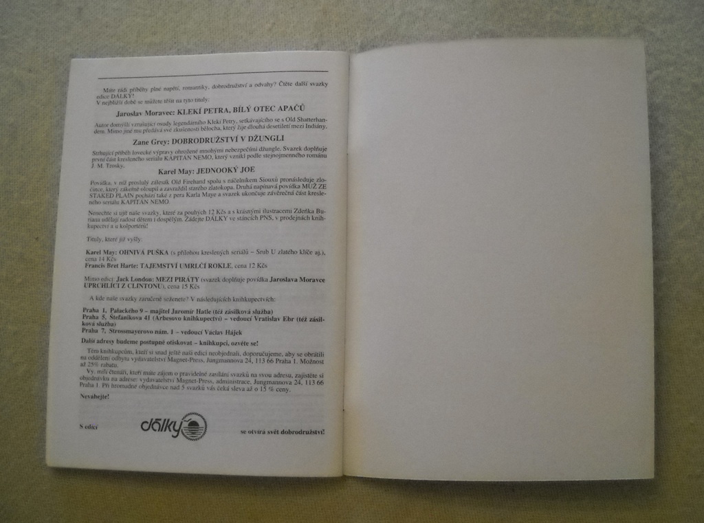 J.O. Curwood - Znamení šíleného střelce - Dálky 1991 - il. Zdeněk Burian