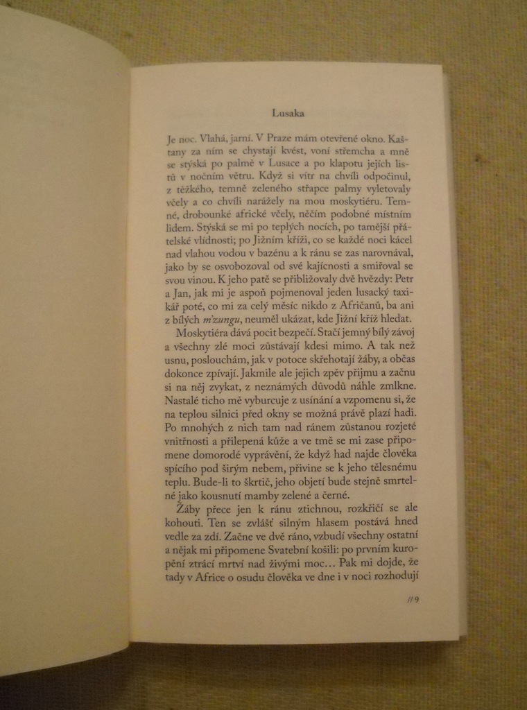 Eda Kriseová - Necestou slečny H. a dnešní Afrikou - Praha 2010