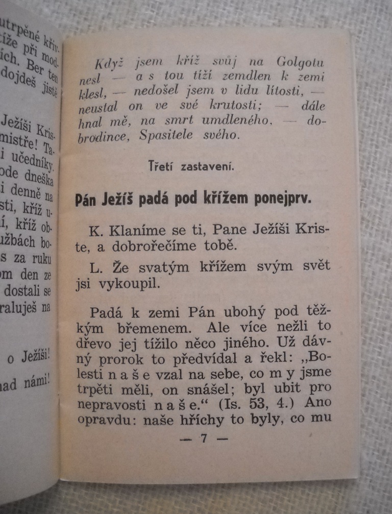 Křížová cesta - praktický návod pro vykonání - 1935