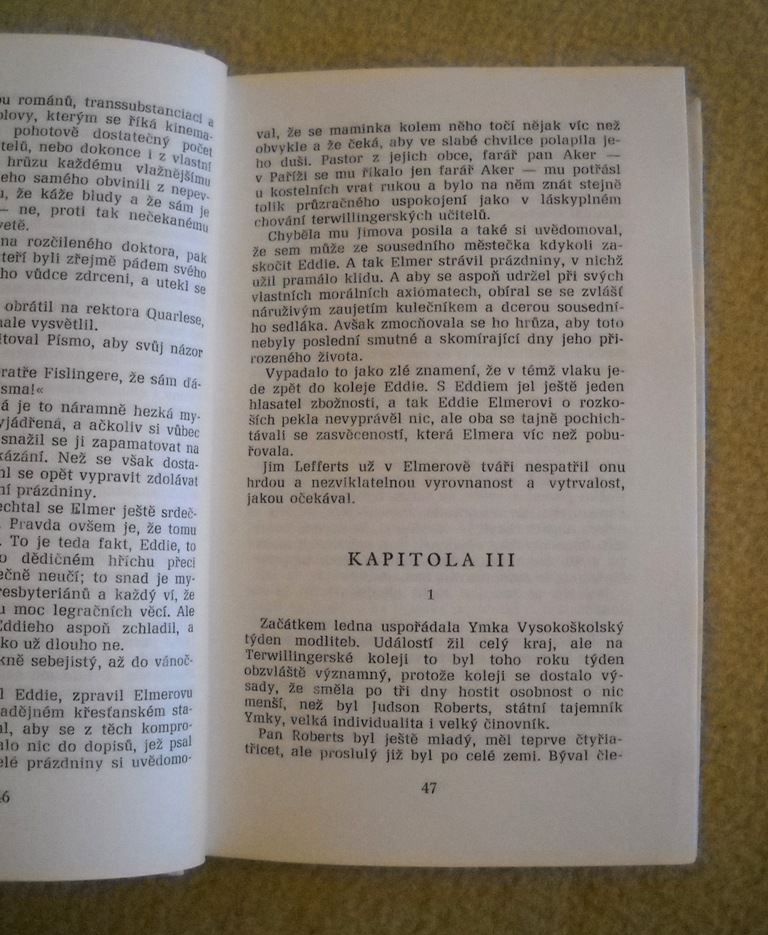 Sinclair Lewis - Elmer Gantry - 1977