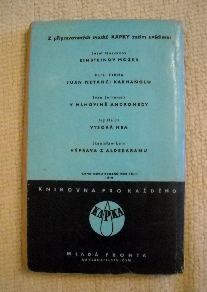 Bruno Jasenskij - Člověk mění kůži 1. část - Kapka 1960