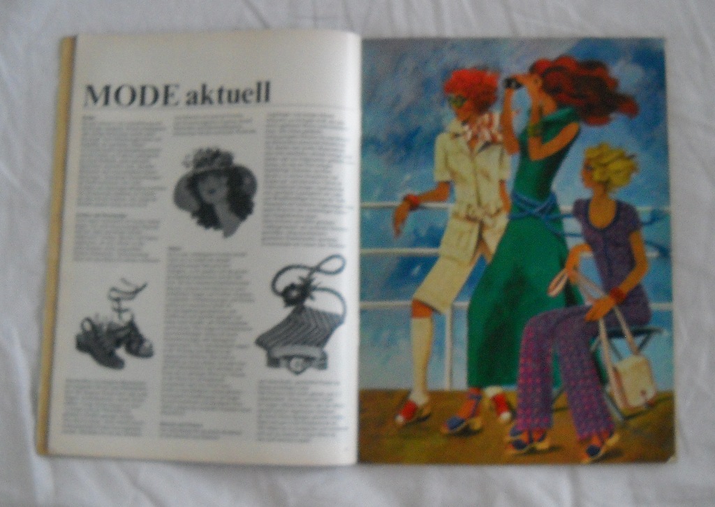 Časopis Saison Sommer rok 1972 číslo 2 - DDR 1972