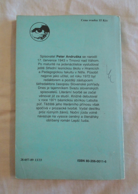Peter Andruška - Noční jízda - Napětí 1989