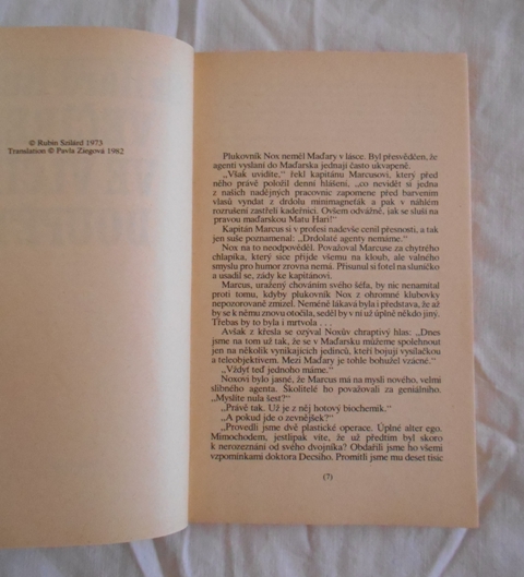 Szilárd Rubin - Večírek ve vlčím doupěti - Napětí 1982