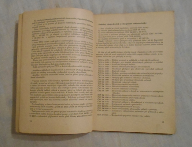 František Soukup - Zkoušky elektrotechniků - Práce 1966