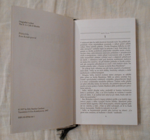 Erle Stanley Gardner - Je to vražda, říká Selby - 1997