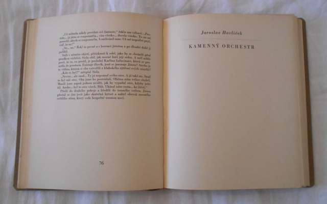 Kamenný orchestr - Cyklus povídek a novel - Vilímek 1944