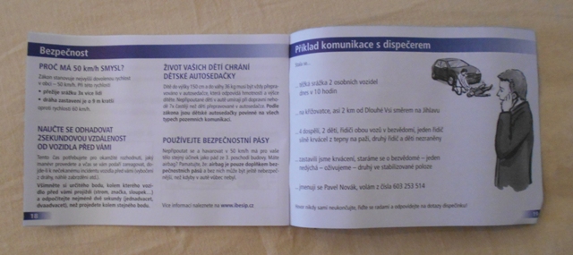 Zdravotnická brožura První pomoc pro motoristy - Hartmann-Rico