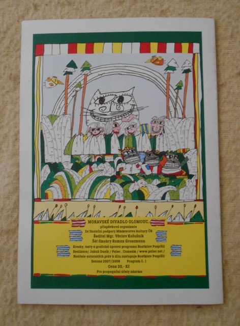 Pidínci a modrý kocour - program dětského představení - 2007