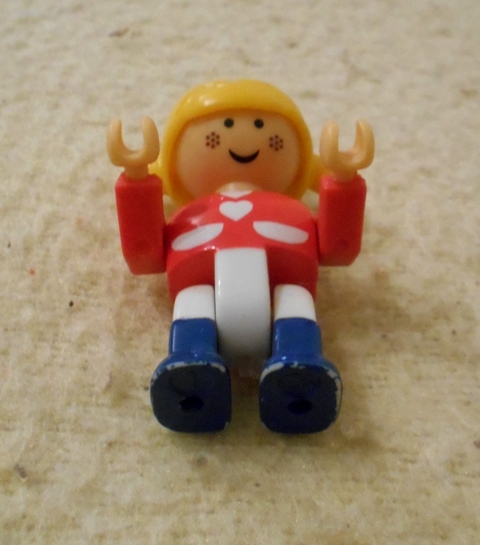 Dětská figurka - panenka kloubová - 5,5 cm