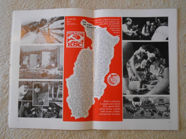 Volební program NF na léta 1981-1985 okresu Šumperk