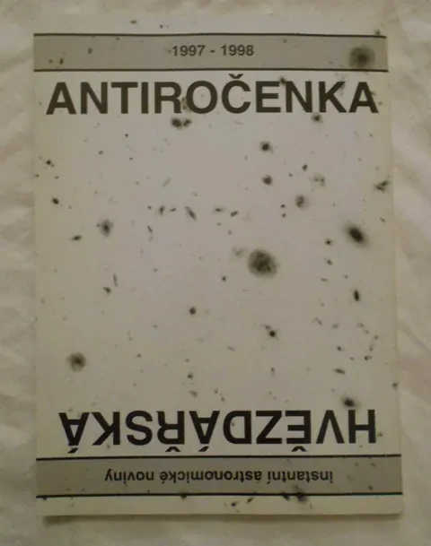 Hvězdářská antiročenka 1997-1998 - Brno 1998