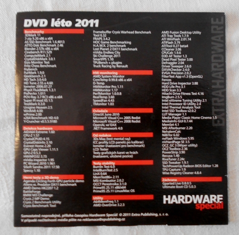 DVD 9 GB pro tuning PC - Hardware speciál léto 2011