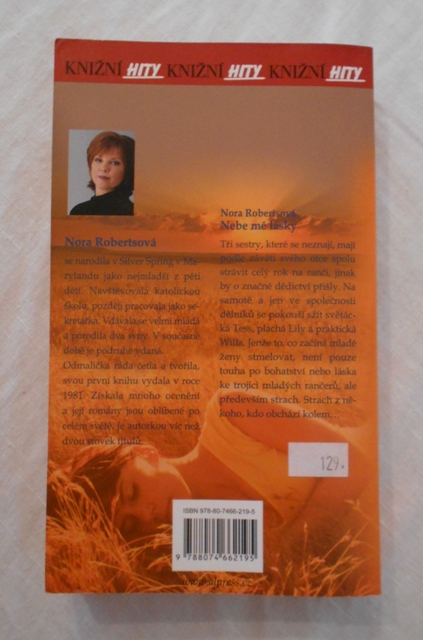 Nora Robertsová - Nebe mé lásky - Klokan 2013