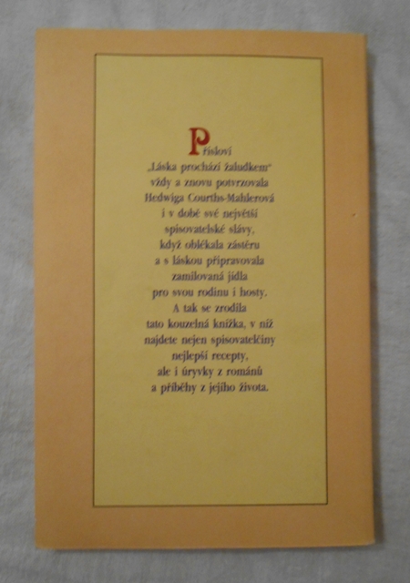 Isolde Grunwaldová - Kuchařka Hedwigy Courths-Mahlerové - 1992