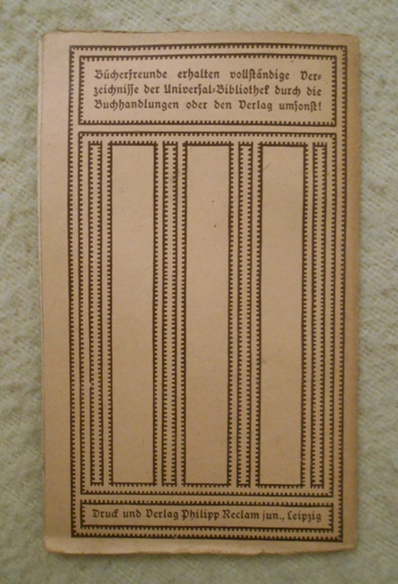 Johann Wolfgang von Goethe - Clavigo - Leipzig